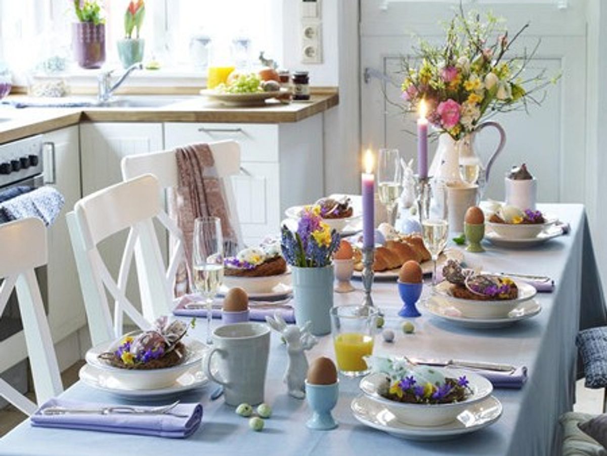 Bunte Tischdeko zum Osterfest selber gestalten Bunte Tischdeko zum Osterfest selber gestalten ist ganz leicht - mit diesen Tipps.