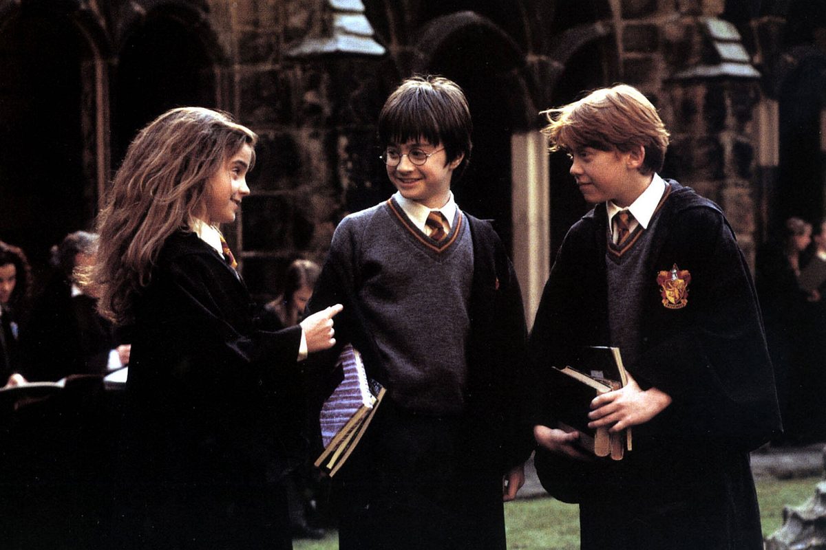 Harry Potter Serie Die Charaktere Hermine, Harry und Ron