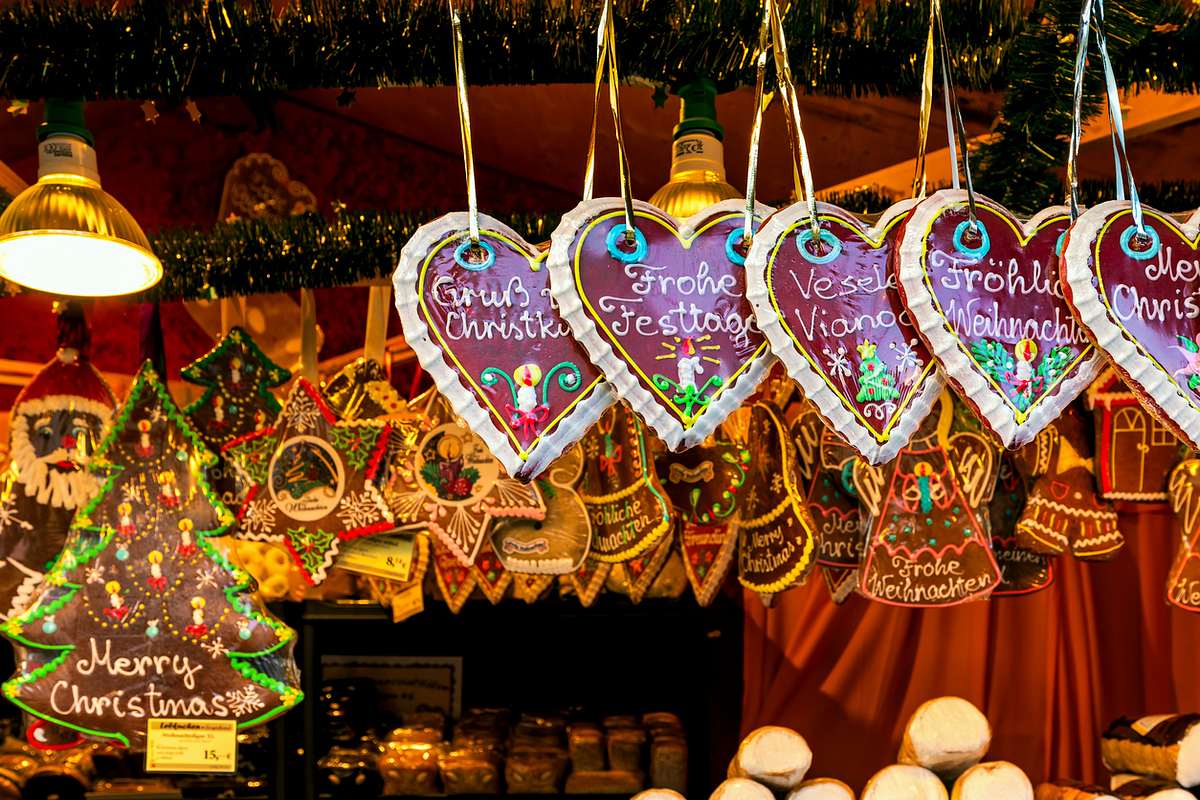 Juhu hier hat schon der Weihnachtsmarkt geöffnet!