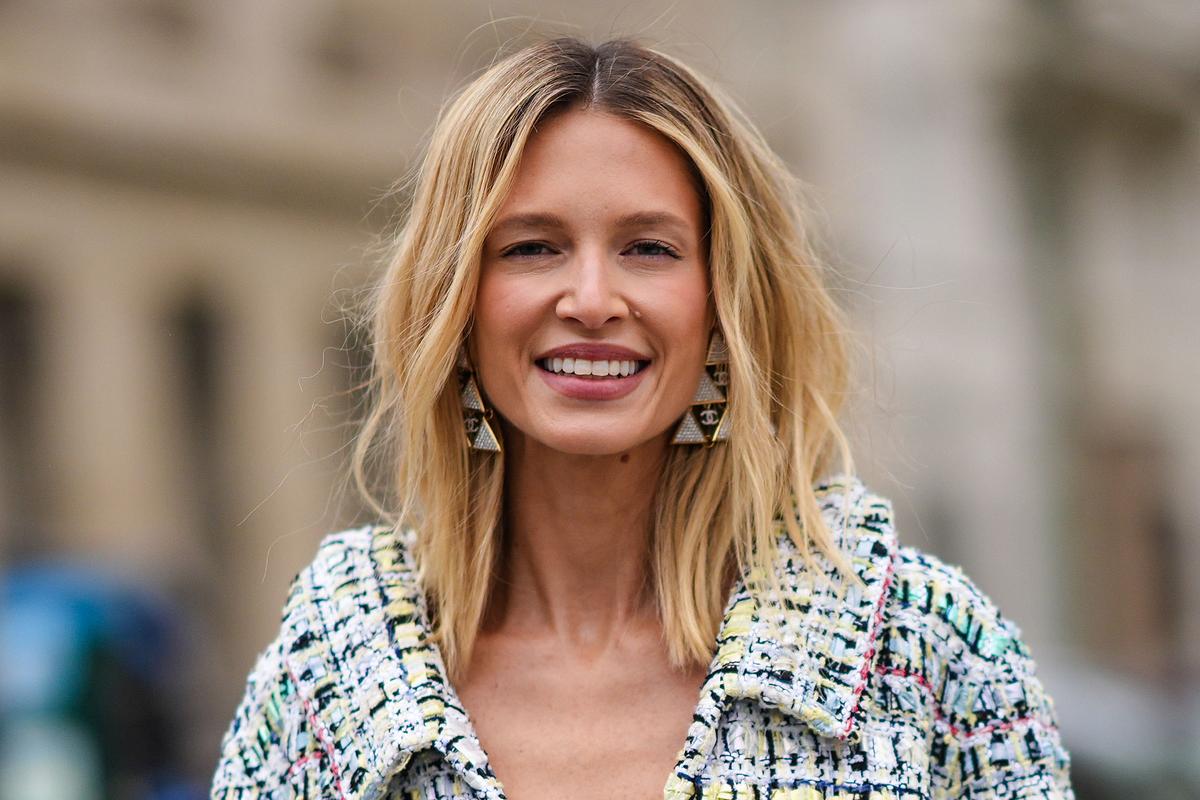 Long Bob Trendfrisur mittellanges Haar 2024 Long Bob Trendfrisur mittellanges Haar 2024