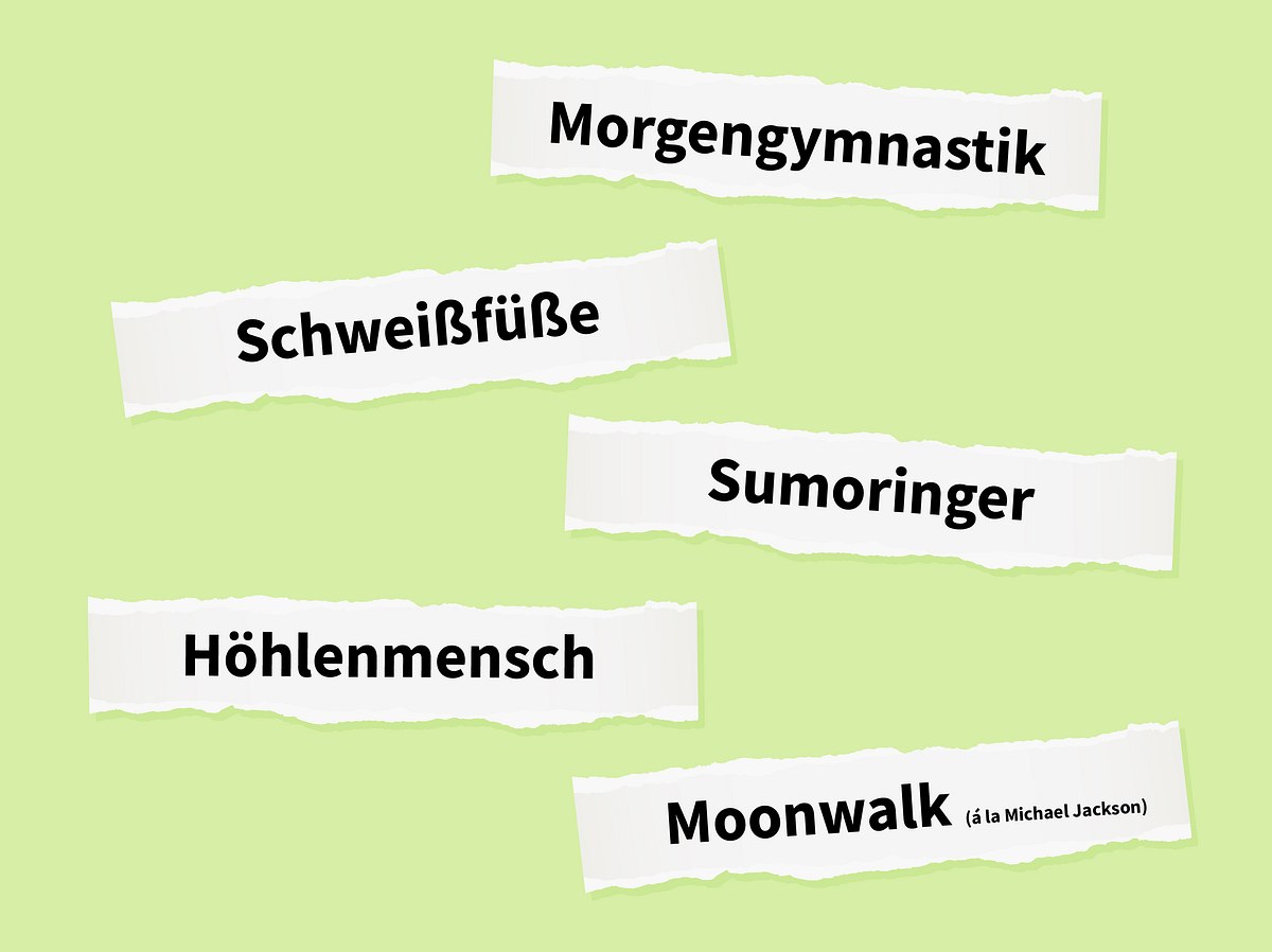 Lustige Scharade Begriffe