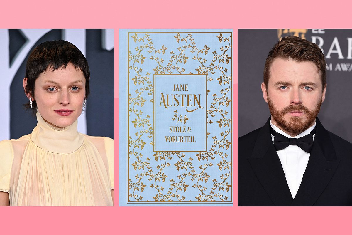 Emma Corrin und Jack Lowden Emma Corrin und Jack Lowden übernehmen die Hauptrollen in Netflix' Adaption von Stolz und Vorurteil.