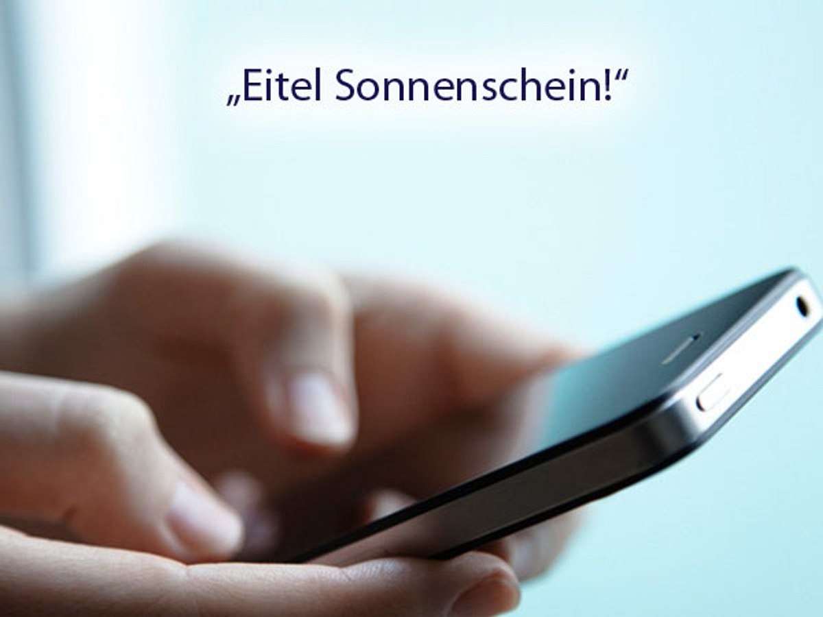 Lustige WhatsApp-Status-Sprüche: Eitel... whatsapp status sprueche